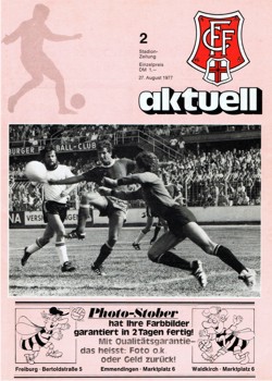 Nr. 2 - 27.08.1977 Kickers Würzburg