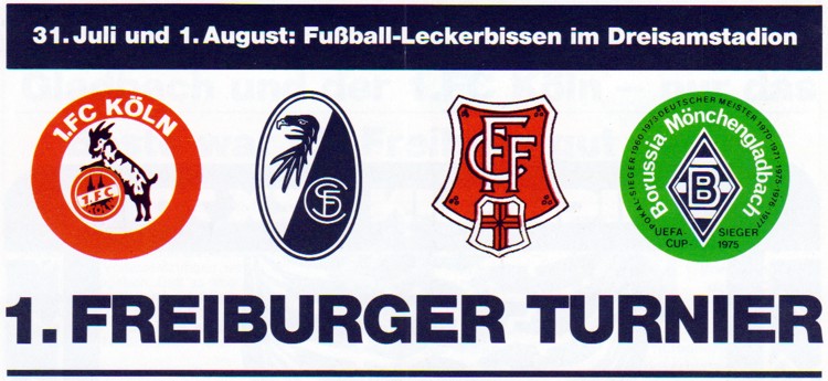 1982 erstes Freiburger Turnier