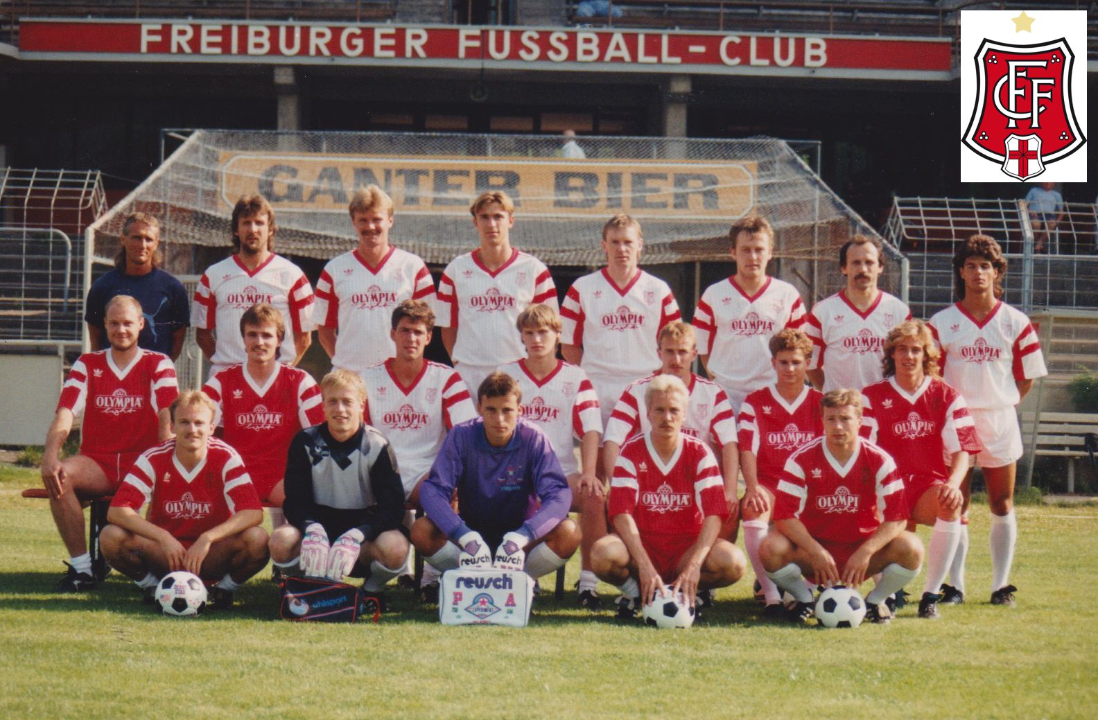 1992-1993 Team FFC mit Streich