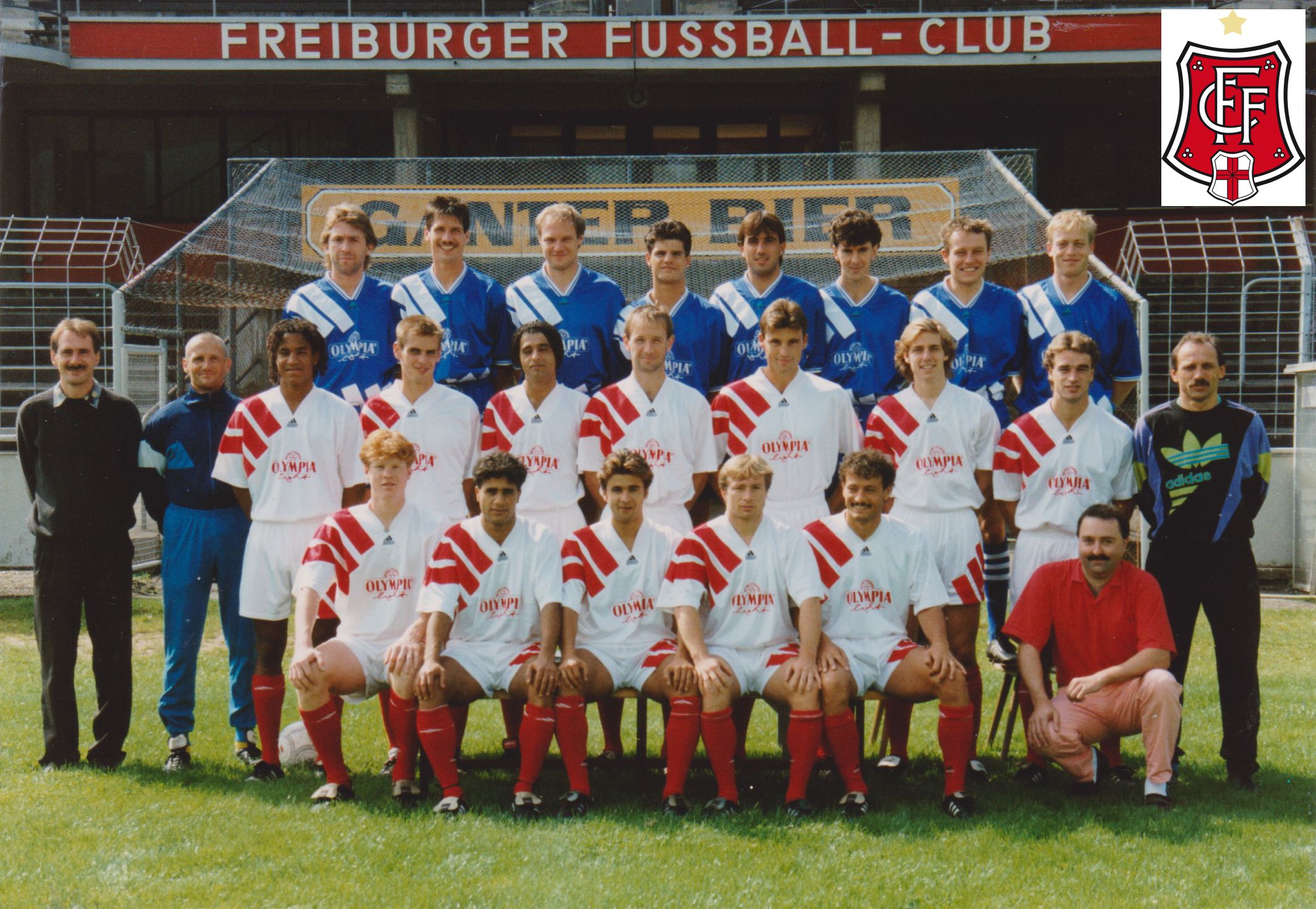 1994-1995 Team mit Streich