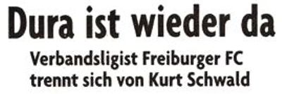 Dura ist wieder da