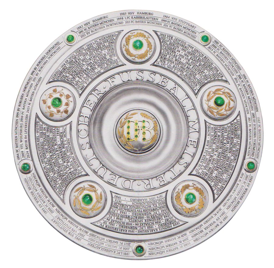 DFB Meisterschale komplett